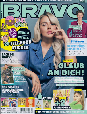 Bravo March 2021 magazine back issue Bravo magizine back copy 