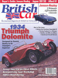 British Car February/March 2003 magazine back issue