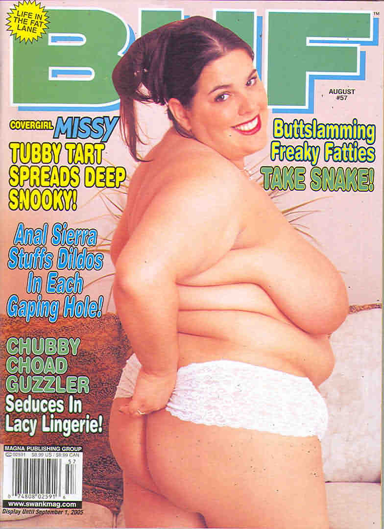 BUF # 57 - August 2005 magazine back issue BUF (Big Up Front) Swinger magizine back copy BUF # 57 - August 2005 Adult Magazine Back Issue Specializing in Naked Big Breasted Women, Big Up Front Swingers are Girls with Big Tits. Covergirl & Centerfold Missy.