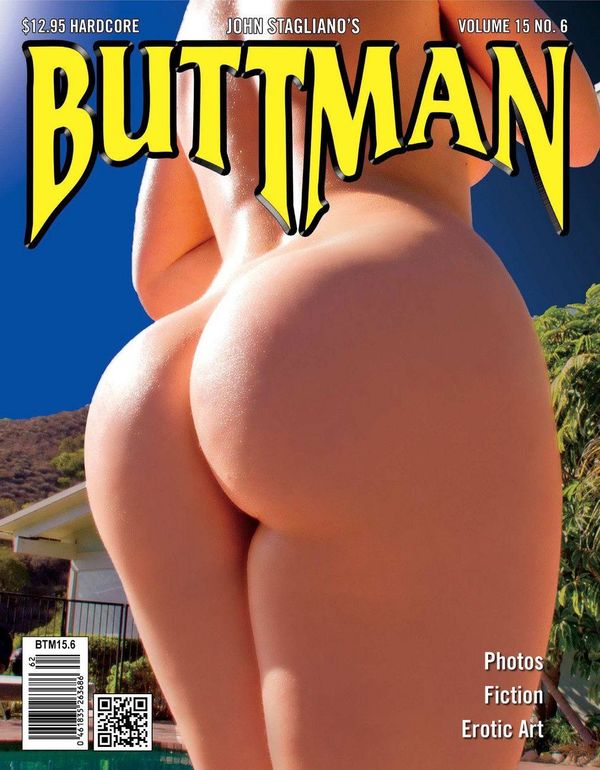 Buttman Vol. 15 # 6 magazine back issue Buttman magizine back copy 