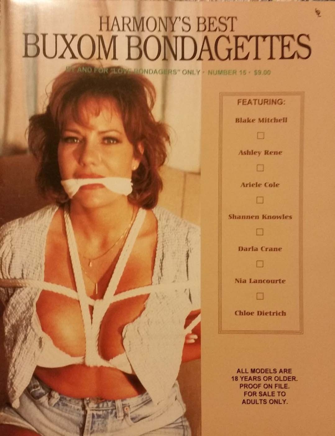 Buxom Bondagettes # 15 magazine back issue cover image