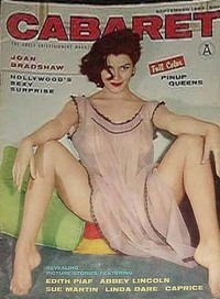 Cabaret September 1957 magazine back issue