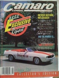 Camaro Corral July/August 1992 magazine back issue