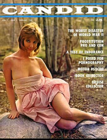 Candid February 1964 magazine back issue Candid magizine back copy 