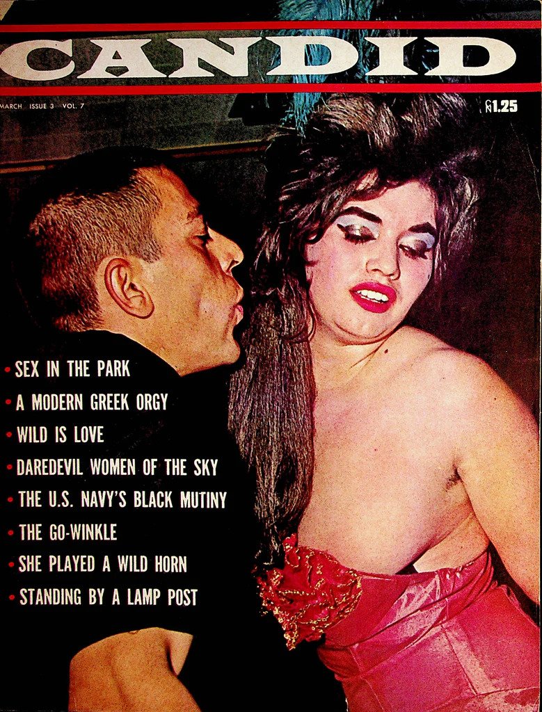 Candid # 7, March 1964 magazine back issue Candid magizine back copy 