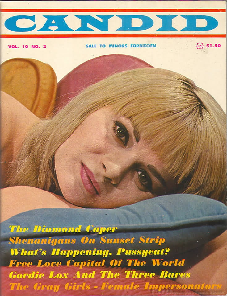 Candid June 1967 magazine back issue Candid magizine back copy 