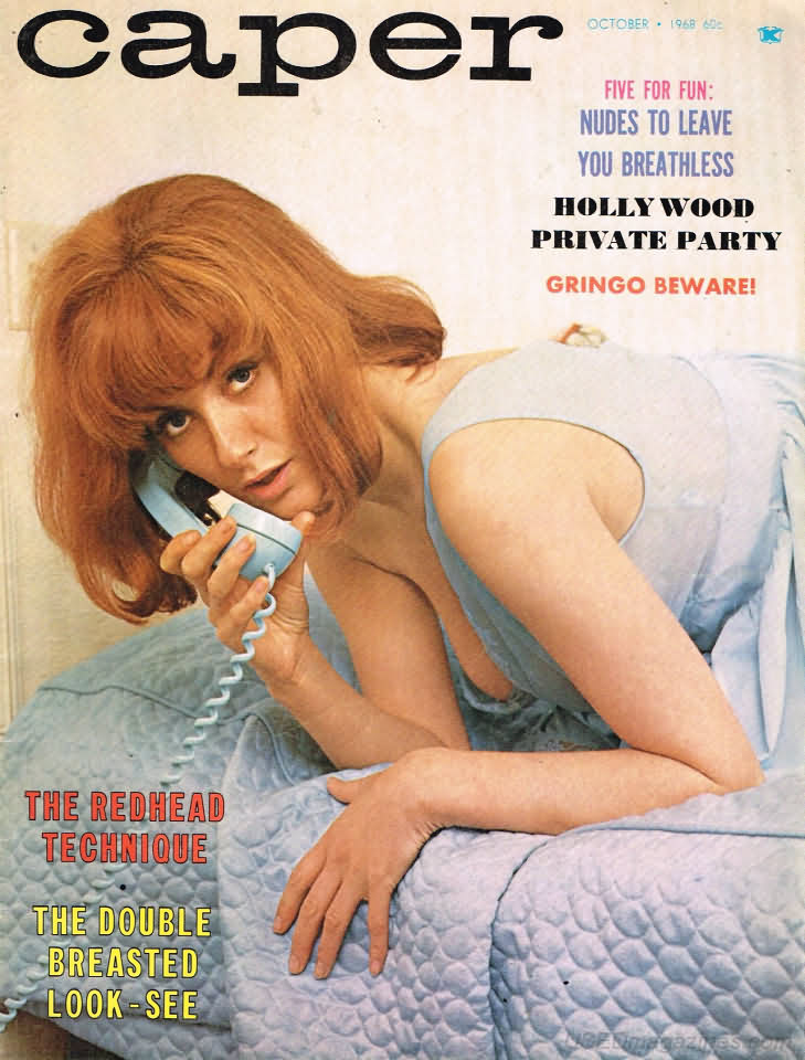 Caper October 1968 magazine back issue Caper magizine back copy Caper October 1968 Vintage Adult Mens Magazine Back Issue Published for Salty Spicy Pickled Sex Tastes. Five For Run: Nudes To Leave You Breathless.