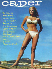 Caper October 1966 Magazine Back Copies Magizines Mags