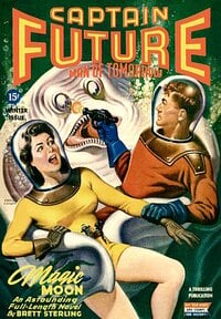 Captain Future Winter 1944 magazine back issue