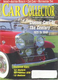 Car Collector and Car Classics May 1999 magazine back issue cover image