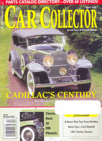Car Collector and Car Classics April 2002 magazine back issue cover image