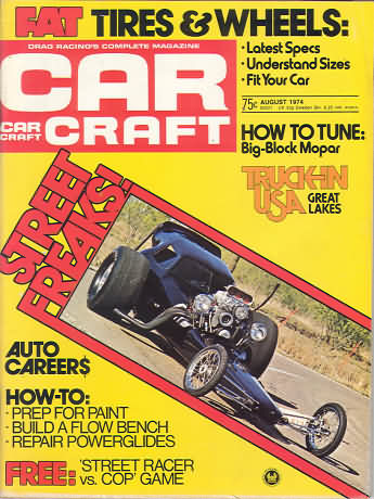 Car Craft Aug 1974 magazine reviews