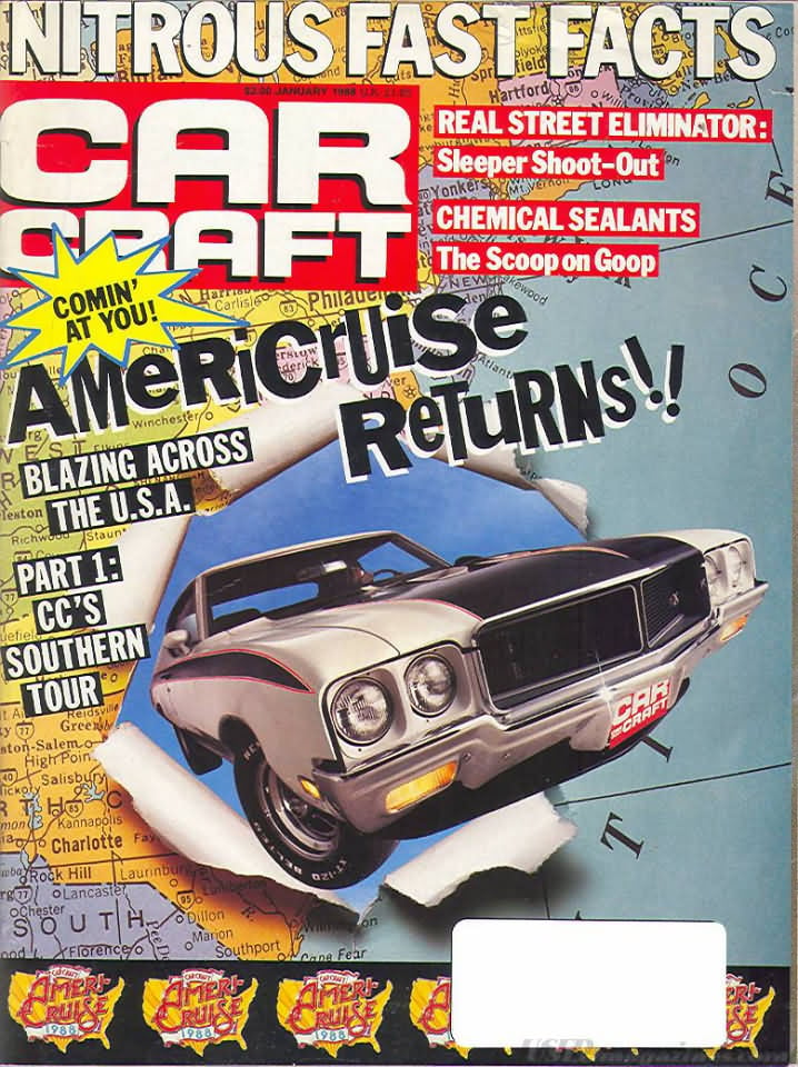 Car Craft Magazine Back Issues Year 1988 Archive