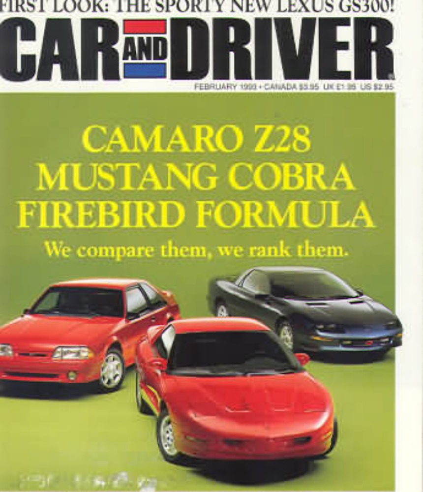Car & Driver February 1993, , First Look The Sporty New Lexu