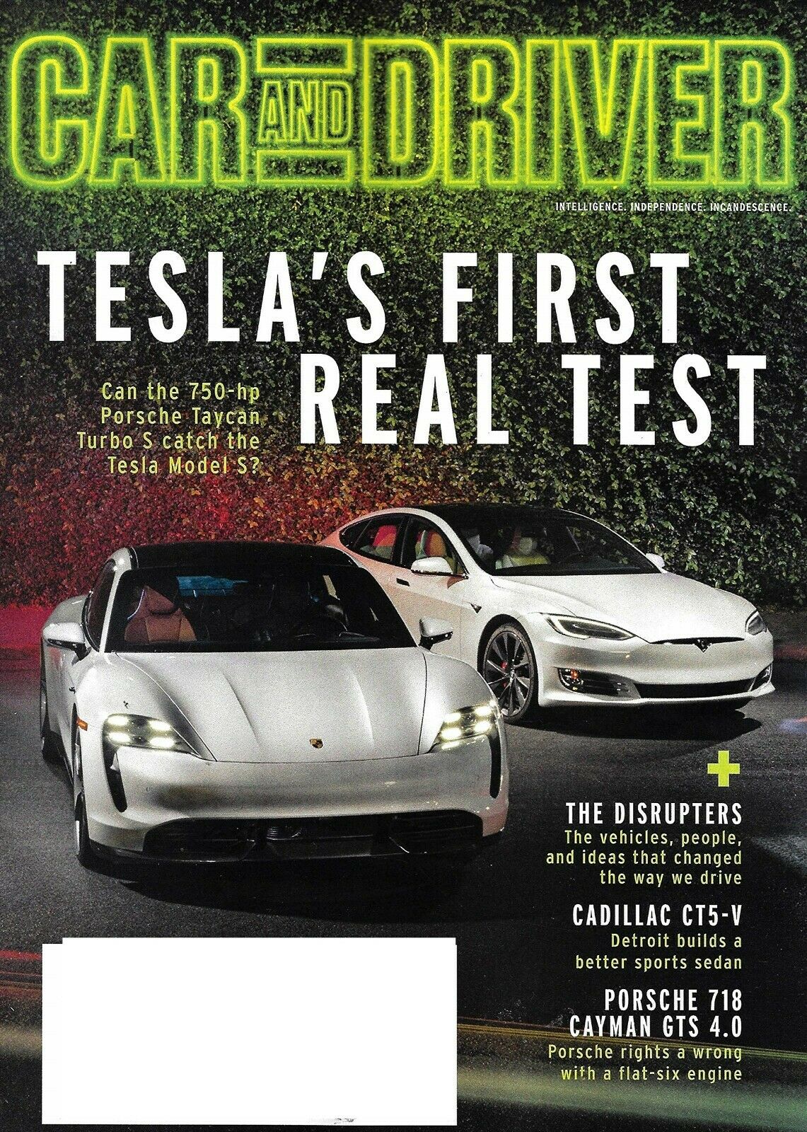 Car & Driver April 2020 magazine back issue Car & Driver magizine back copy 