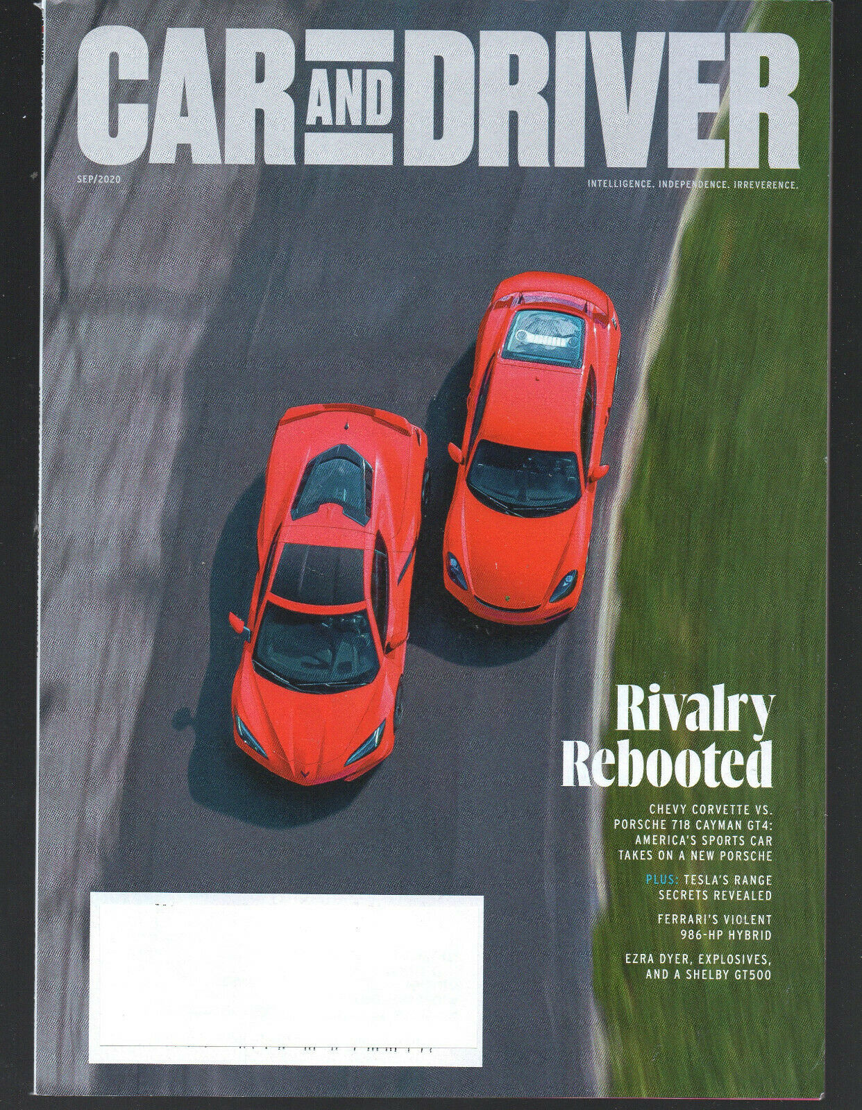 Car & Driver September 2020 magazine back issue Car & Driver magizine back copy 