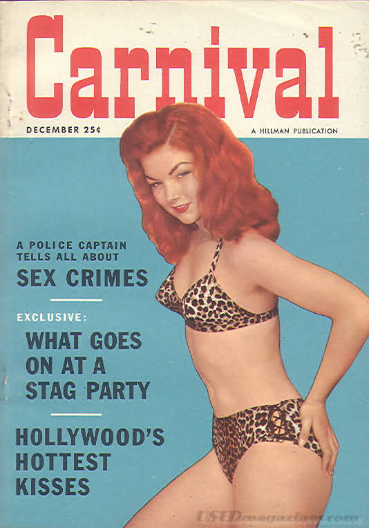 Carnival December 1955 magazine back issue Carnival magizine back copy 