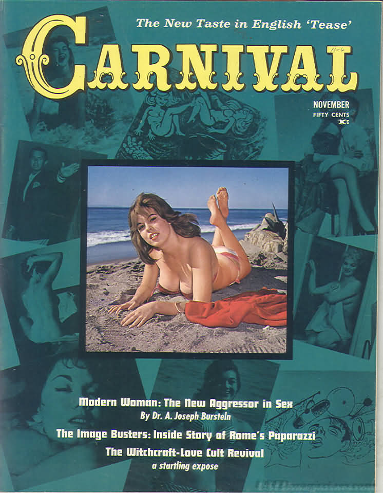 Carnival November 1964 magazine back issue Carnival magizine back copy 