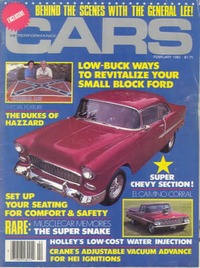 Cars February 1982 magazine back issue