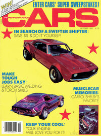 Cars October 1982 magazine back issue