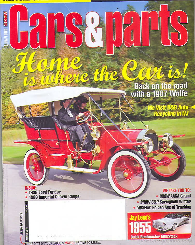 Cars & Parts March 2010 magazine back issue Cars & Parts magizine back copy 