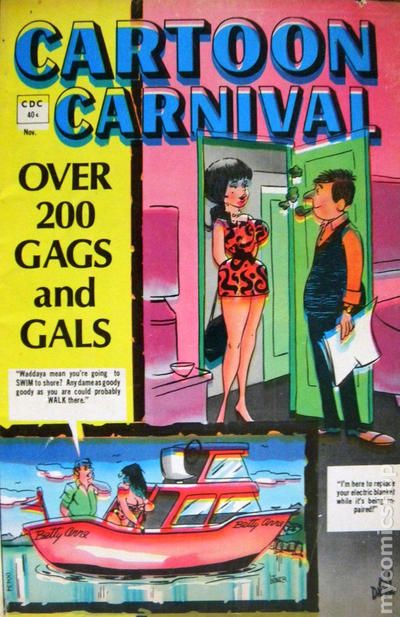 Cartoon Carnival # 42 magazine back issue Cartoon Carnival magizine back copy 
