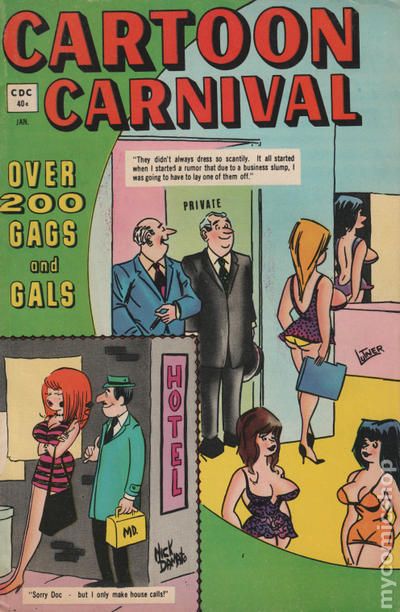 Cartoon Carnival # 43 magazine back issue Cartoon Carnival magizine back copy 