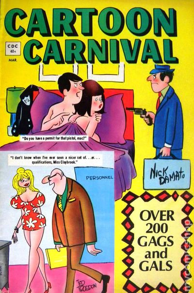 Cartoon Carnival # 44 magazine back issue Cartoon Carnival magizine back copy 