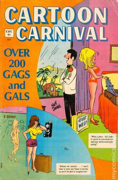 Cartoon Carnival # 45 magazine back issue Cartoon Carnival magizine back copy 