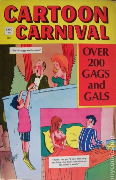 Cartoon Carnival # 46 magazine back issue Cartoon Carnival magizine back copy 