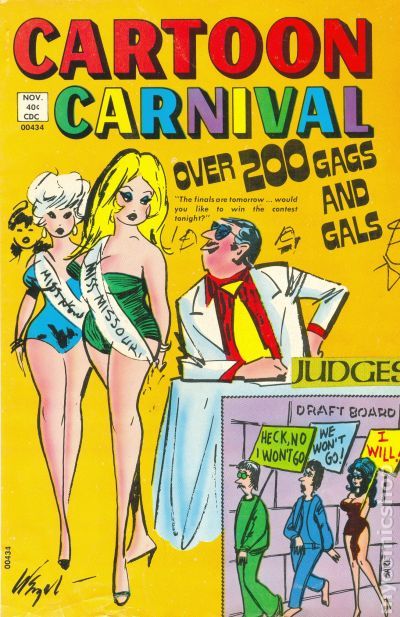 Cartoon Carnival # 48 magazine back issue Cartoon Carnival magizine back copy 