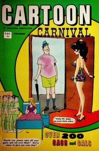 Cartoon Carnival # 36, November 1970 magazine back issue