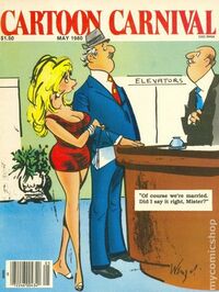 Cartoon Carnival # 89, May 1980 Magazine Back Copies Magizines Mags