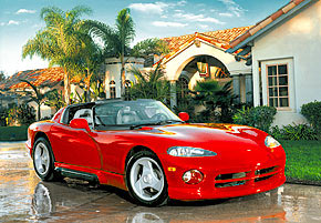 Dodge Viper RT/10, 1000 Piece Jigsaw Puzzle Made by Castorland
