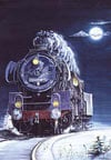 Locomotive, 1000 Piece Jigsaw Puzzle Made by Castorland