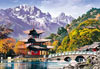 1000 pieces jigsaw puzzle by castorland, pagoda at the black dragon pond china