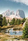 1500 pieces jigsaw puzzle, dolomites italy, nature scenes,