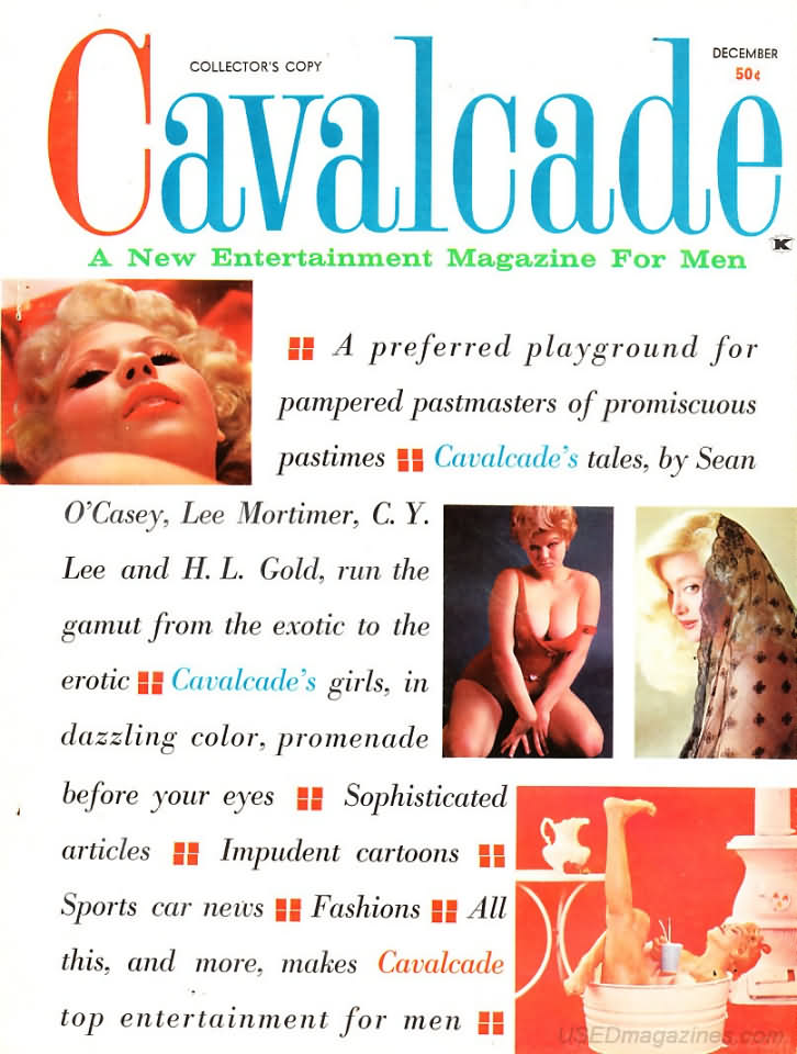 Cavalcade December 1961 magazine back issue Cavalcade magizine back copy 