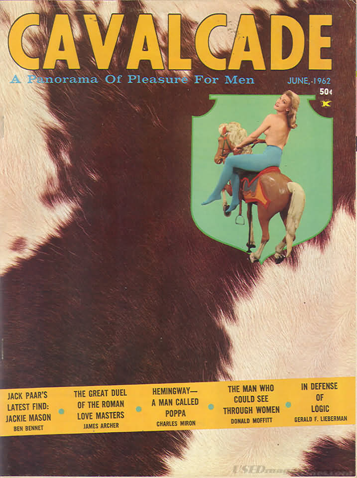 Cavalcade June 1962 magazine back issue Cavalcade magizine back copy 