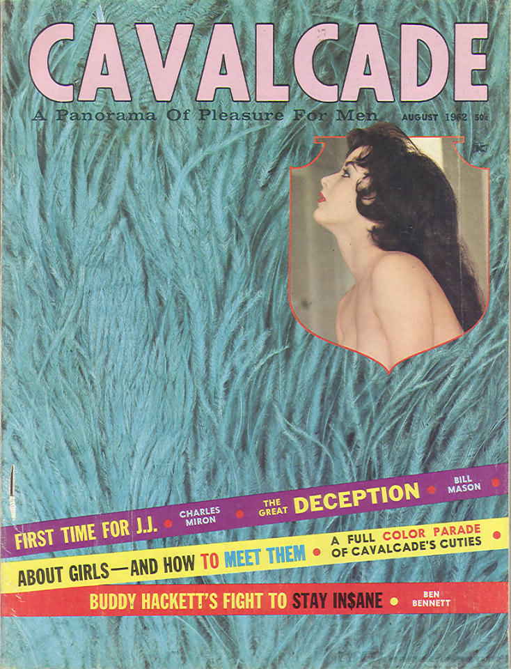 Cavalcade August 1962 magazine back issue Cavalcade magizine back copy 