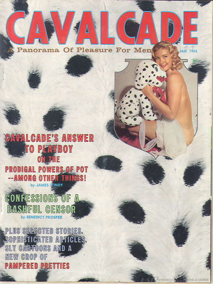 Cavalcade January 1963 magazine back issue Cavalcade magizine back copy 