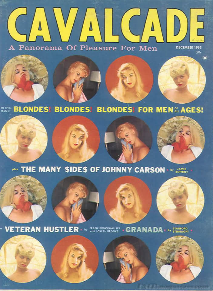 Cavalcade December 1963 magazine back issue Cavalcade magizine back copy 
