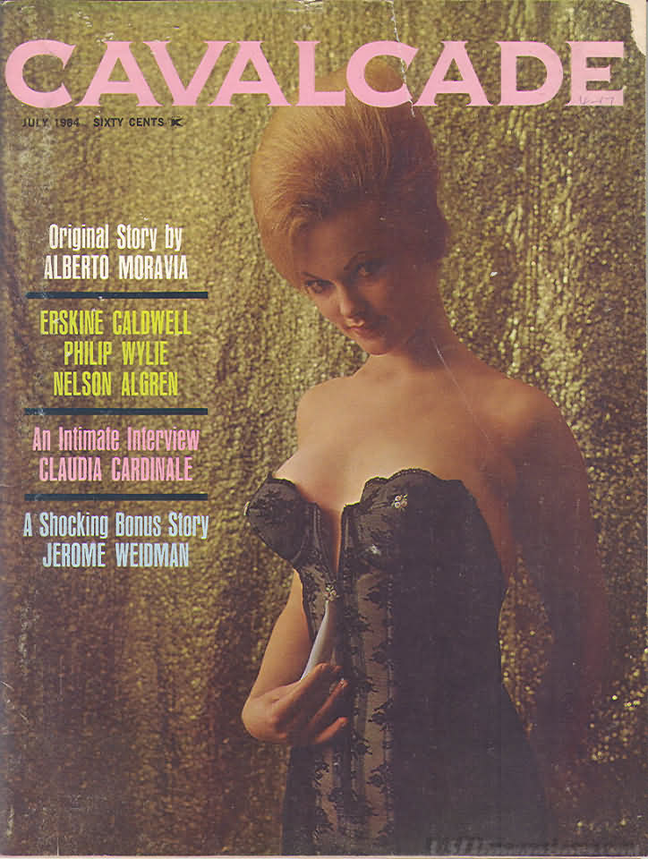 Cavalcade July 1964 magazine back issue Cavalcade magizine back copy 