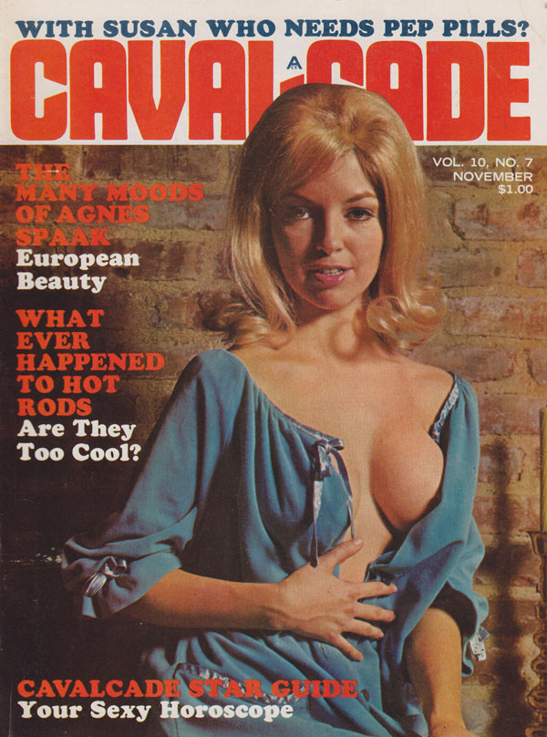 Cavalcade November 1970 magazine back issue Cavalcade magizine back copy cavalcade magazine 1970 back issues hot erotic pictorials sexy horoscope hot rods european beautys n