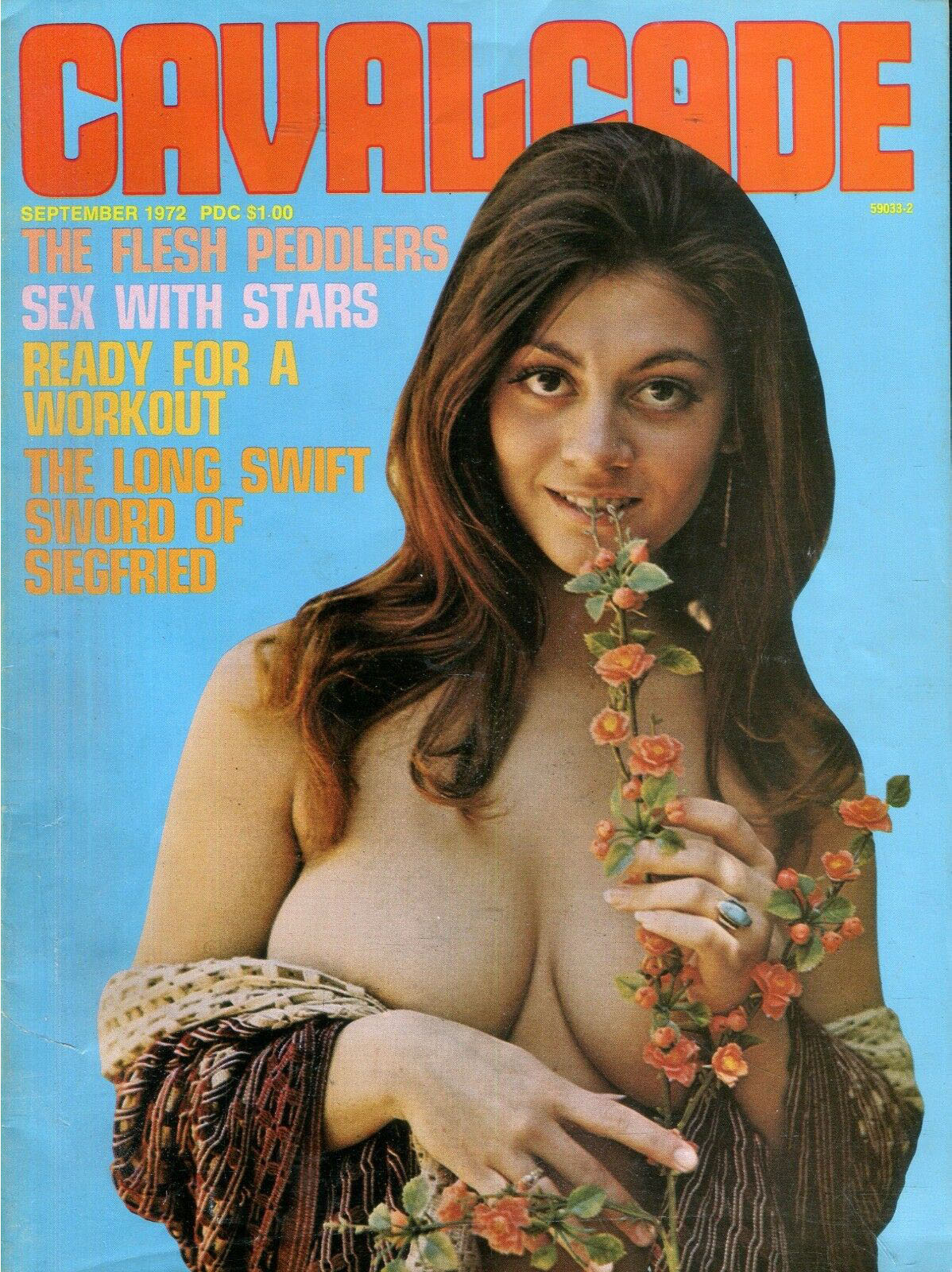 Cavalcade September 1972 magazine back issue Cavalcade magizine back copy 