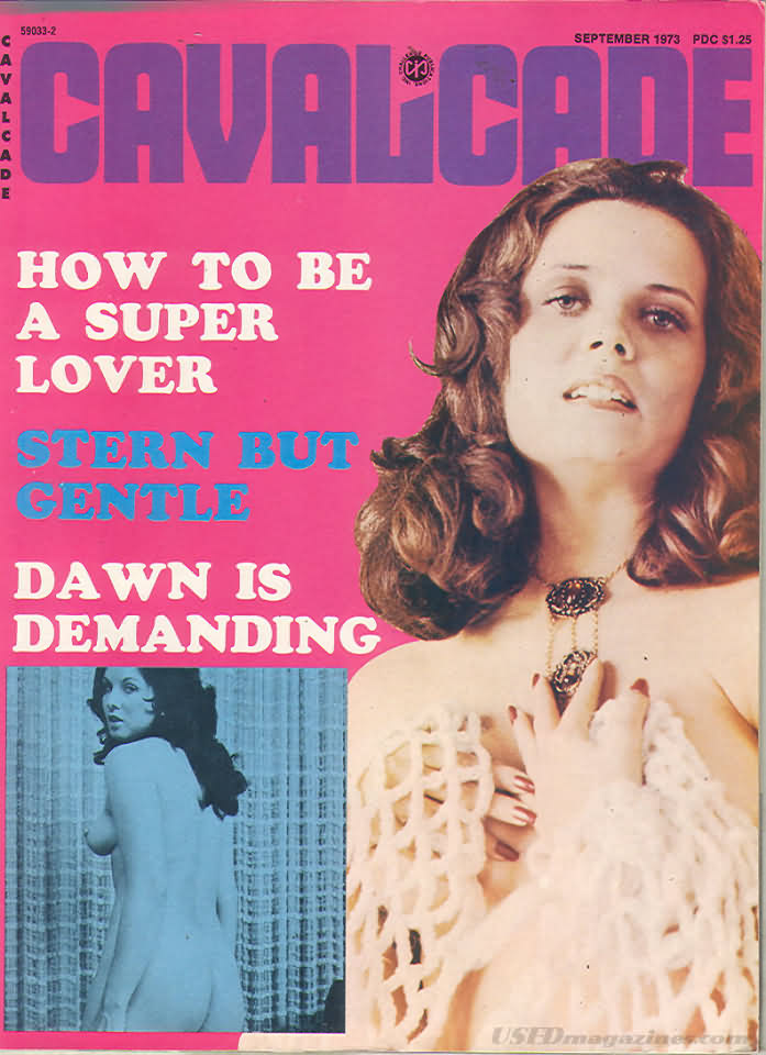 Cavalcade September 1973 magazine back issue Cavalcade magizine back copy 