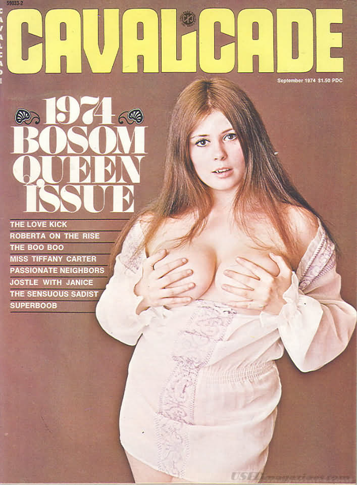 Cavalcade September 1974 magazine back issue Cavalcade magizine back copy 