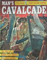 Cavalcade October 1957 magazine back issue cover image