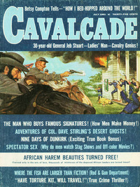 Cavalcade July 1961 magazine back issue