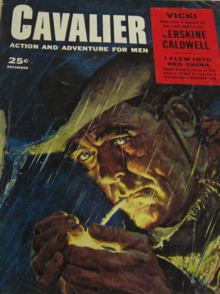 Cavalier December 1957 magazine back issue Cavalier magizine back copy Cavalier December 1957 Adult Magazine Back Issue Published by Fawcett Publications and Founded in 1952. Erskine Caldwell.